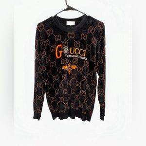 Gucci Wei Shang Fashion Cardigan For Men - with Logo - Size M